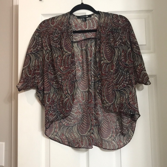Forever 21 Tops - Sheer Kimono